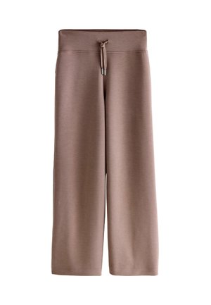 REGULAR FIT ACTIVE MODAL WIDE LEG - Pantaloni sportivi - mocha brown