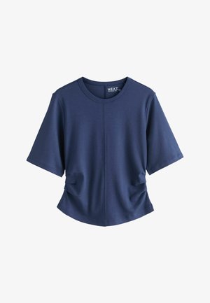 Next, REGULAR FIT - CINCHED WAIST T-SHIRT - T-shirt basique - blue
