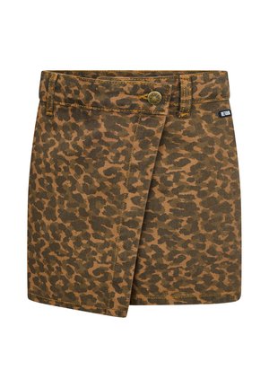 Gonna di jeans - tabacco