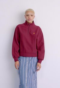 Carhartt WIP AMERICAN HIGH NECK - Pusa - malbec