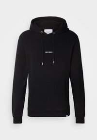 Les Deux LENS HOODIE - Jersey con capucha - black/white