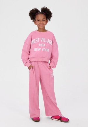 MINOTI, SET SWEATSHIRT AND WIDE LEG JOGGERS - Dressikomplekt - pink