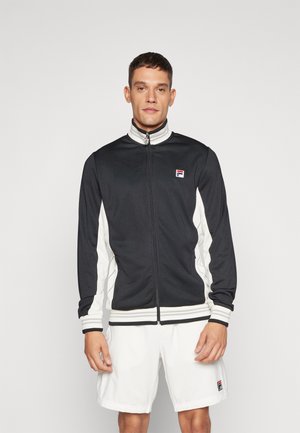 Fila JACKET BJÖRN - Trainingsjacke - black/white alyssum