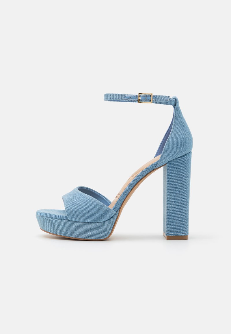 ALDO - ENAEGYN 2.0 - Sandály na platformě - medium blue, Zvětšit