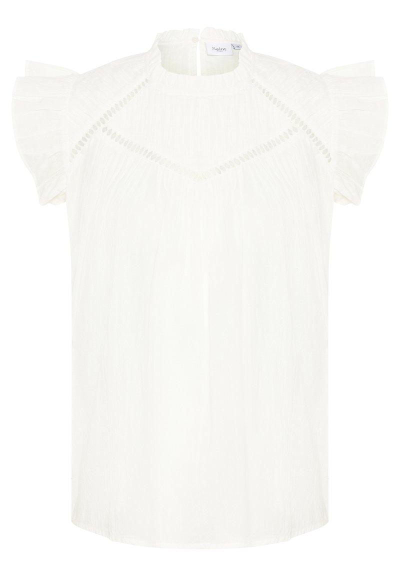 Saint Tropez Blouse wit Saint Tropez Blouse wit
