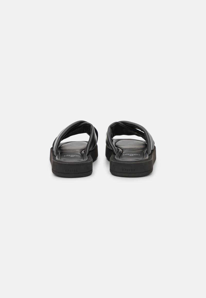 Damen Flache Pantoletten | Copenhagen CPH766 Pantolette flach black/schwarz - JN65057 Damen Flache Pantoletten | Copenhagen CPH766 Pantolette flach black/schwarz - JN65057