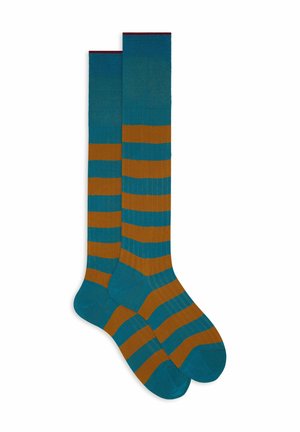 Gallo STRIPES - Calzettoni - azzurro