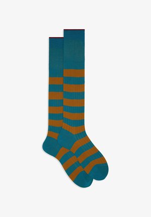 Gallo STRIPES - Kniestrümpfe - azzurro