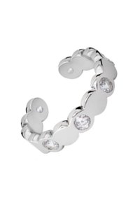bangle up Bague - argent et zircons