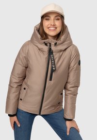 Navahoo - KRÜMELEIN - Chaqueta de invierno - taupe grey Imagen en miniatura 1