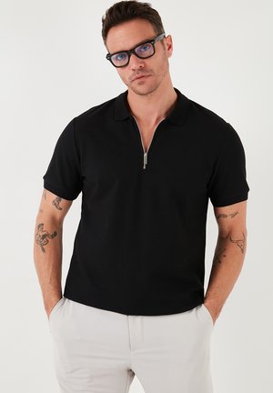 Buratti REGULAR FIT - Poloshirt - black