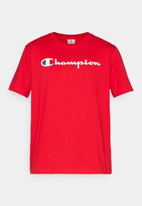ICONS CREWNECK WITH LARGE LOGO - Triko s potiskem - red