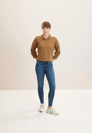 JONA - Skinny džíny - used mid stone blue denim