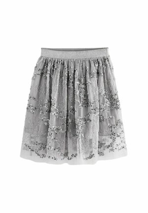 SEQUIN - REGULAR FIT - A-linjekjol - silver