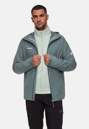 3IN1 HOODED - Hardshell-jakke - strata-silver sage