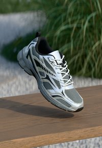 Selected, grey silver-coloured