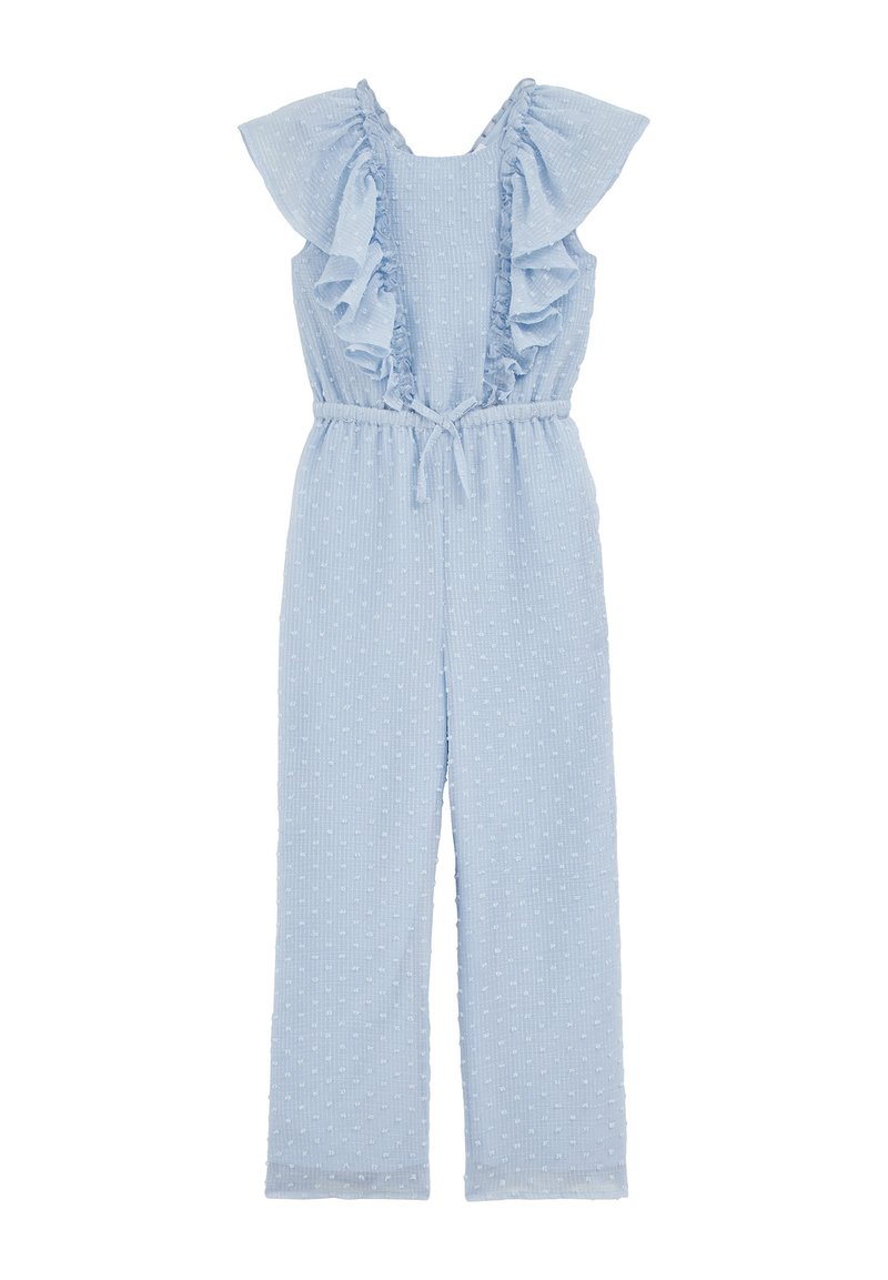 WE Fashion Jumpsuit neonblauw