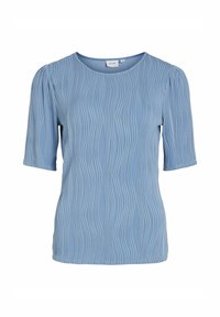 VINIRA O NECK PUFF - T-shirt basic - blissful blue