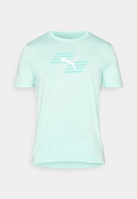 HYROX GRAPHIC TEE - Športové tričko - mint melt