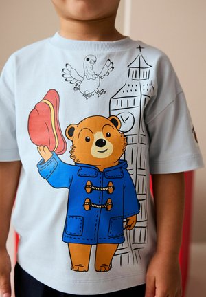 Next, REGULAR FIT - PADDINGTON BEAR SHORT SLEEVE T-SHIRT  . - T-shirt imprimé - blue