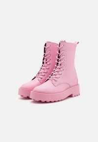 Even&Odd Stivaletti con plateau - pink