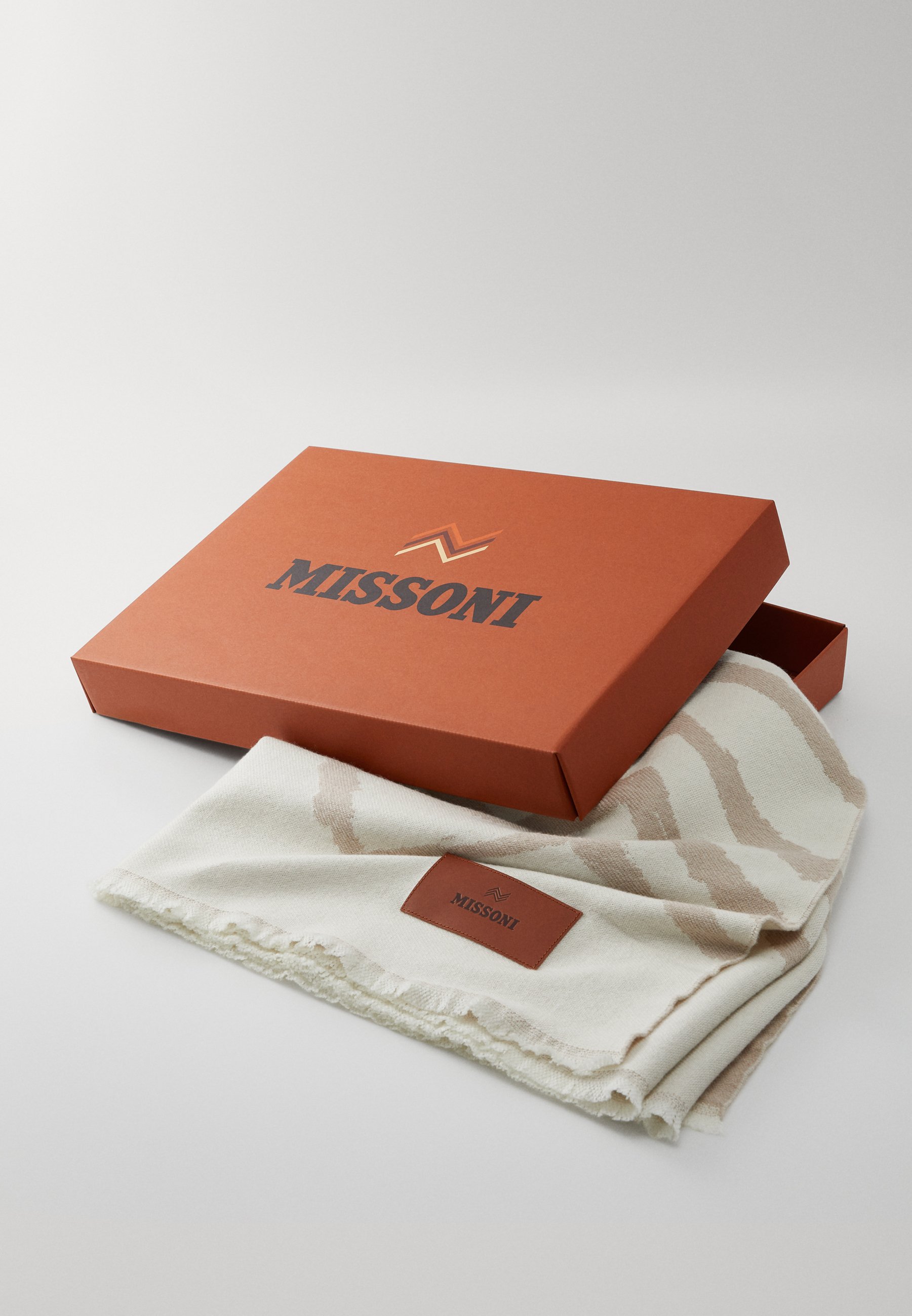 Missoni GRAFFITI THROW 135X180 - Throw - natural/off-white