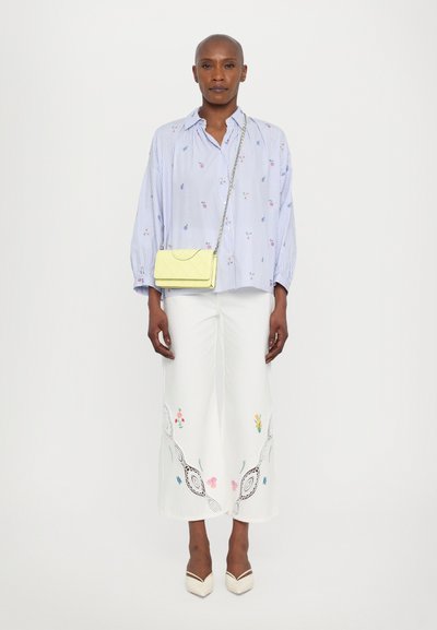 Tory Burch FLEMING CHAIN - Olkalaukku - frozen zest