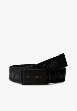 Calvin Klein Jeans, BELT UNISEX - Bælter - black