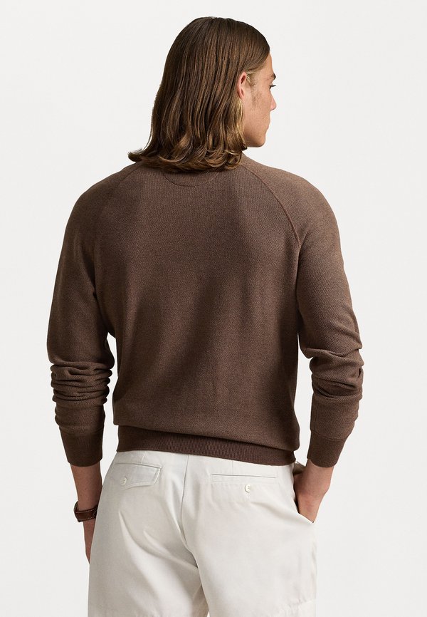 TEXTURED COTTON CREWNECK SWEATER - Jumper3