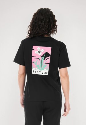 Picture Organic Clothing, YOVEL - Print T-shirt - black