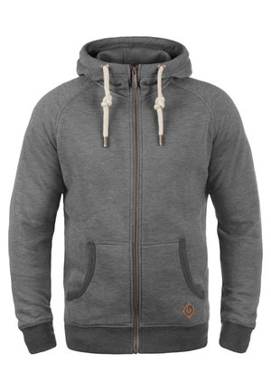 Solid SDVITU - Sweat zippé - grey melange