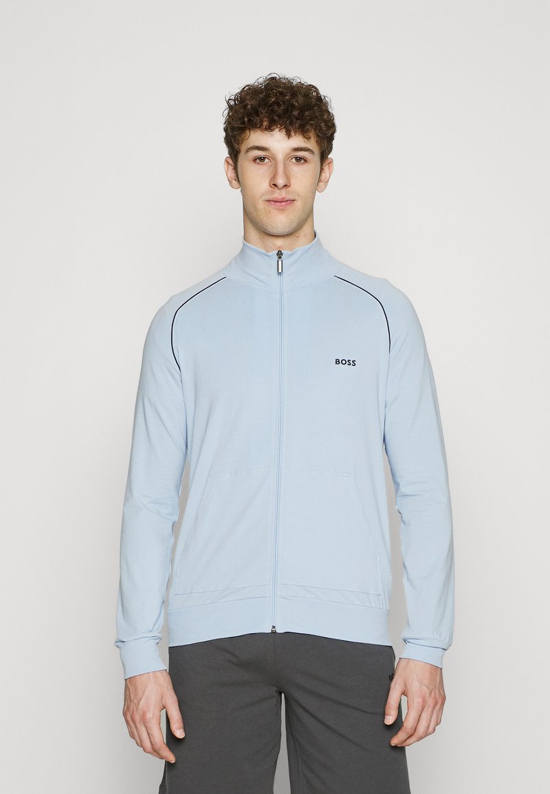 Veste BOSS Homme En Coton Stretch - Regular Fit Avec Logo Brodé - Style Décontracté Élégant