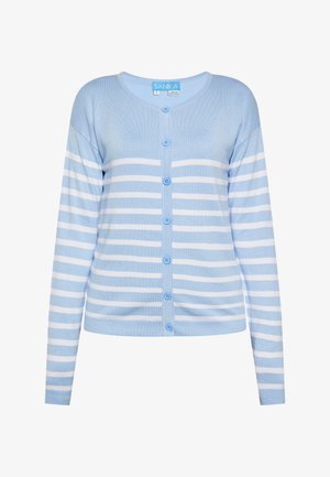 CO-BRANDED WITH SANIKA - Kardiganas - hellblau weiss