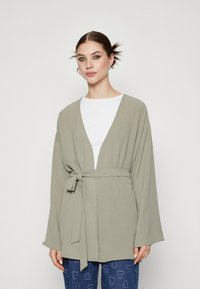 Vero Moda VMALVA KIMONO - Poletna jakna - vetiver