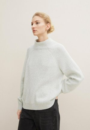 MIT STEHKRAGEN - Svetr - concrete grey melange