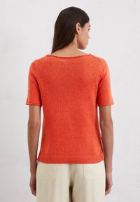 Marc O'Polo KURZARM  - T-shirt basic - burnt red