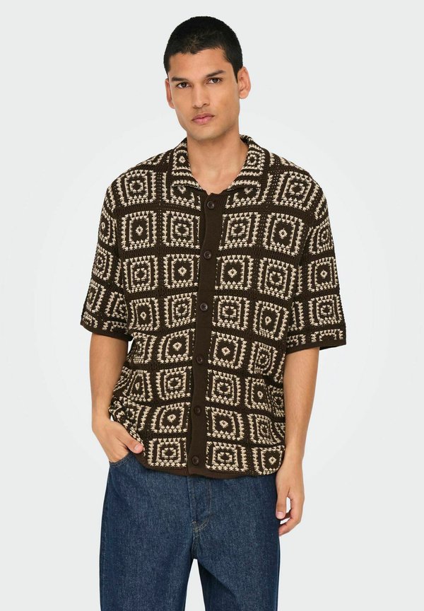 ONSBART RLX SS - Hemd - demitasse