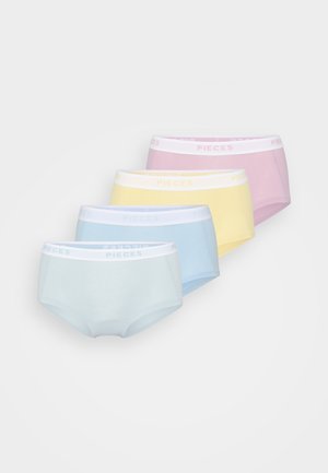 PCLOGO LADY 4 PACK - Slip - pale banana/light blue/daw pink/cloud blue