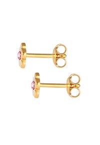 Elli SPARKLING BASIC FLOWER - MIT KRISTALLEN VON SWAROVSKI® - Uhani - rosa