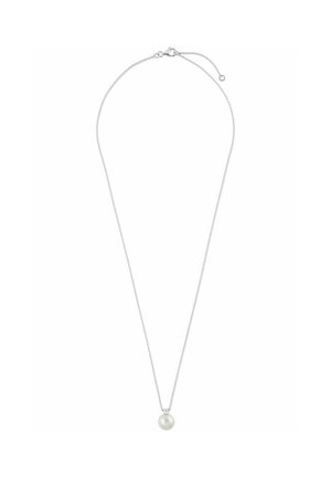 Halskette - weißgoldfarben