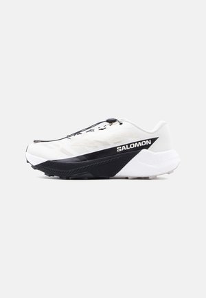 PULSAR - Trail running shoes - vanilla ice/black/silver-coloured cloud