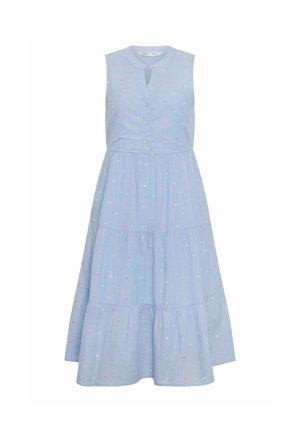 M&Co, PETITE DRESSES - Vestido camisero - baby blue