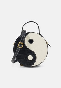 YIN YANG BAG - Mala de mão - black/cream