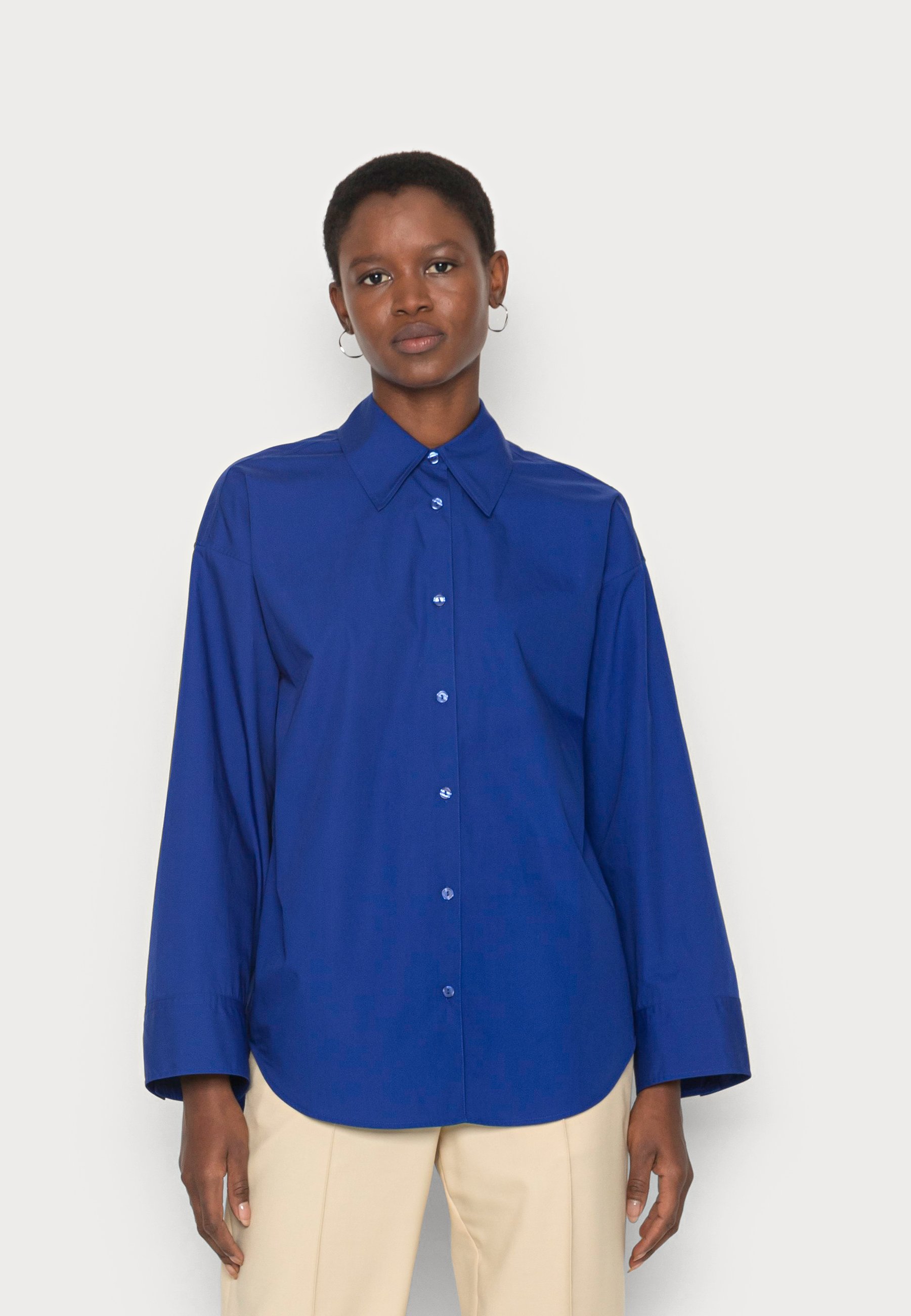 ARKET Button-down blouse - blue 