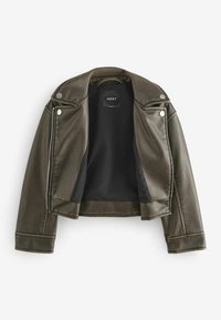 Next Jakna od umjetne kože - black brown
