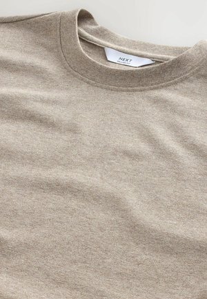 Next RELAX FIT HEAVYWEIGHT - T-shirt basic - neutral marl