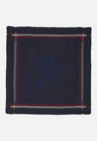 Tommy Hilfiger VARSITY SKI SQUARE - Halsdoek - blue