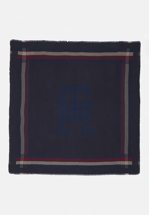 Tommy Hilfiger VARSITY SKI SQUARE - Halsdoek - blue