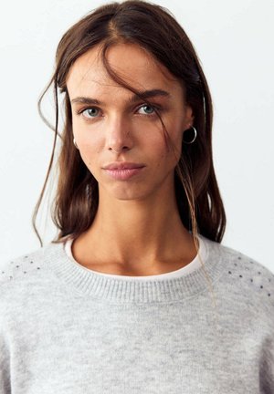 Mango Kids, TEEN - Jersey de punto - mottled light grey