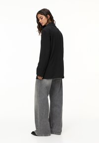 PULL&BEAR DOUBLE-BUTTON  - Blazer - black